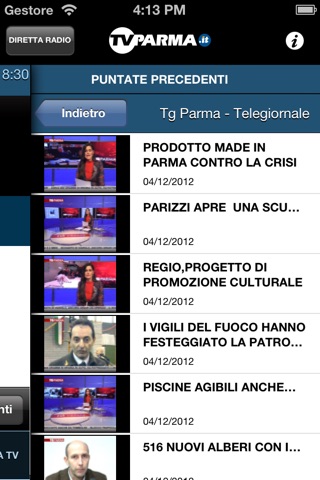 Tv Parma screenshot 2