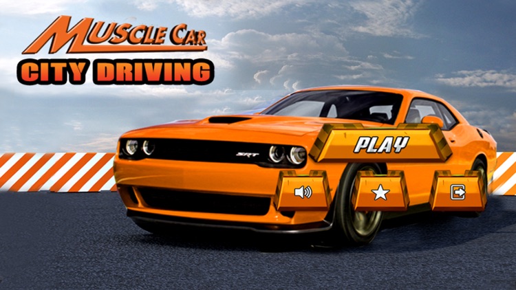 Old Muscle Car City Driving - Hardway parking 3D