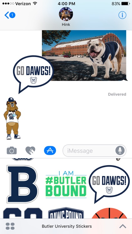 Butler University Stickers screenshot-4