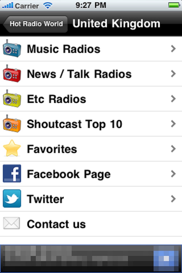 Hot Radio World screenshot 2