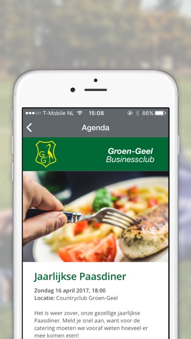 How to cancel & delete Groen-Geel Businessclub from iphone & ipad 4