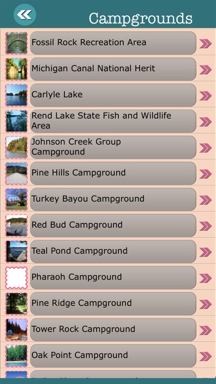 Illinois State Campgrounds & Hiking Trails