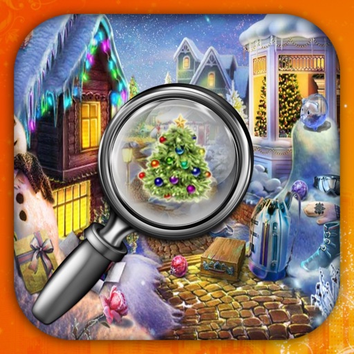Hidden Objects Of A Christmas Facts Icon