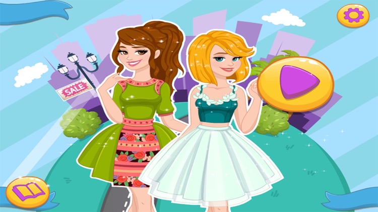 habillage des Princesses - jeux de filles shopping