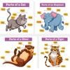Pictures Of Animals And Their Body Parts Flashcard