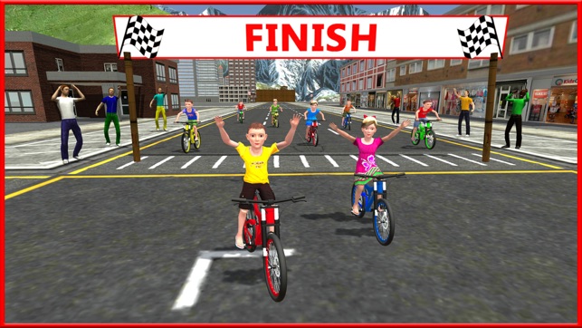 Kids Bicycle Rider Street Race 2017 3D(圖4)-速報App