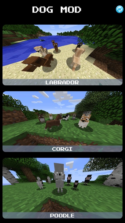 DOG MOD for Minecraft Game PC Edition