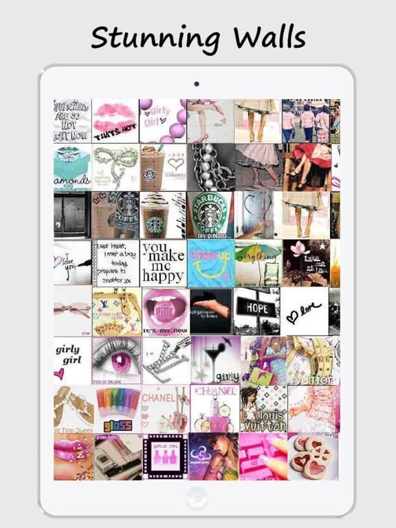 Girly Walls Cute Girl Image For Home Lock Screen App Price Drops