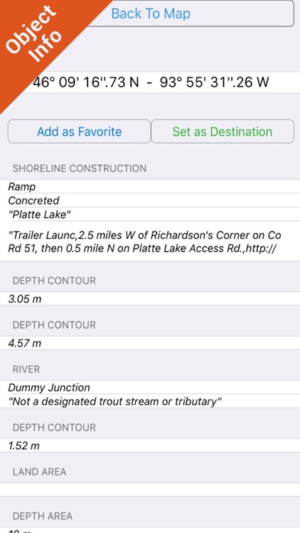 Minnesota lakes HD GPS nautical charts fishing map