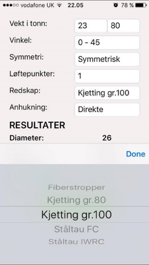 Løftetabell kalkulator(圖3)-速報App