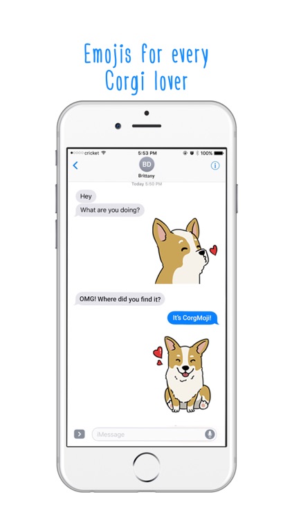 CorgMoji - Corgi Dog Pet Emoji Stickers! screenshot-0