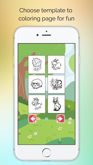 Coloring Page autumn - Zoo Animal for Preschool(圖2)-速報App