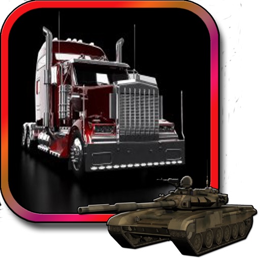 Military Tank Transporter Truck Mountain Simulator Icon