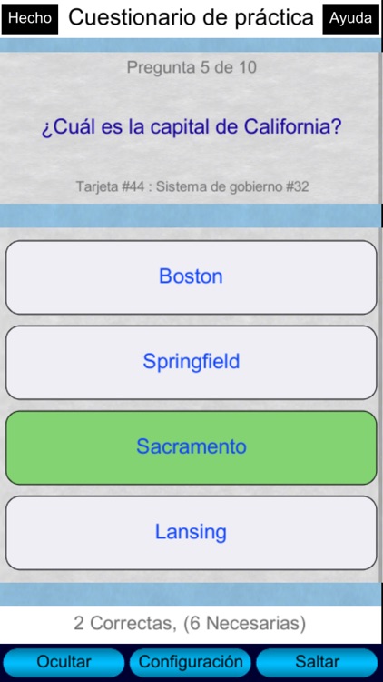 Prueba de Ciudadanía US 2017 (US Citizenship) screenshot-3