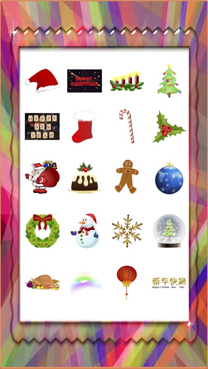 Merry Christmas & Happy New Year Sticker Pack