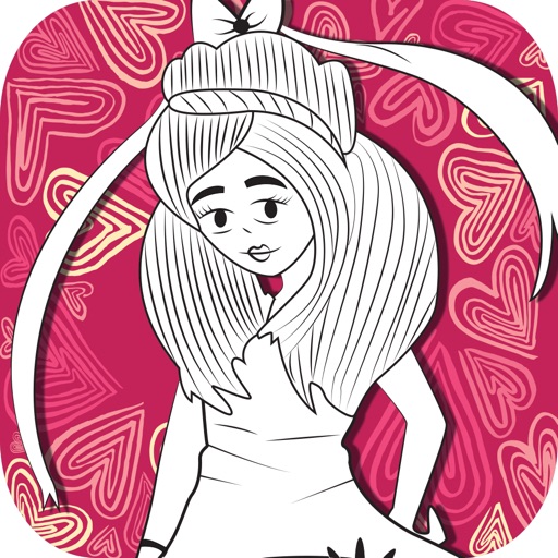 Princess Book Drawing Game for Barbie Edition Icon