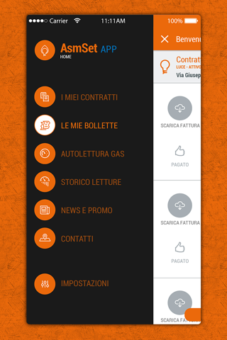 AsmSet App gas e luce screenshot 4