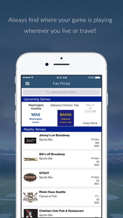 FanWide - Connecting Sports Fans Nationwide