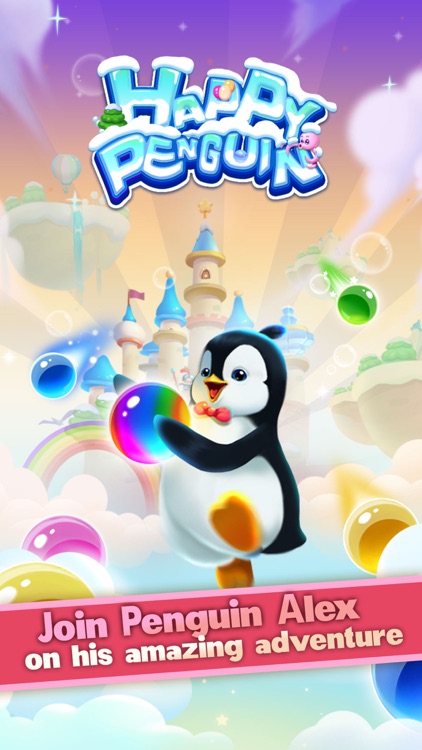 Happy Penguin - Bubble Shooter