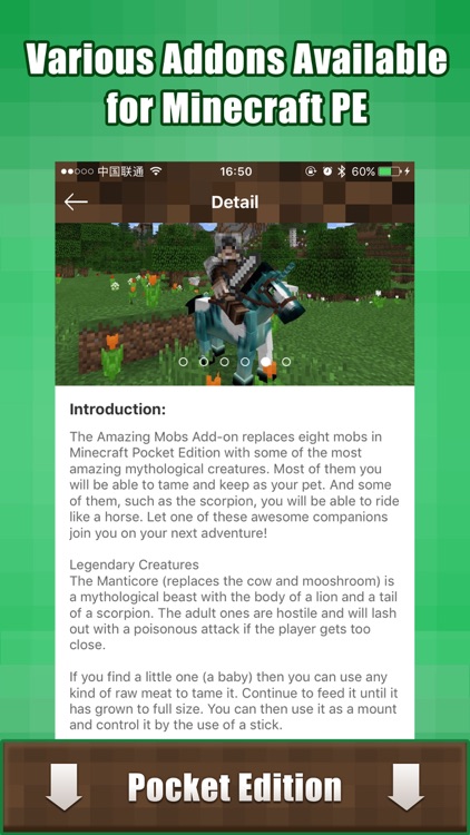 Add Ons - free mcpe maps & addons for Minecraft PE