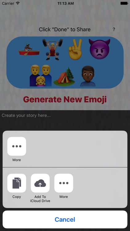 Emoji Storyteller