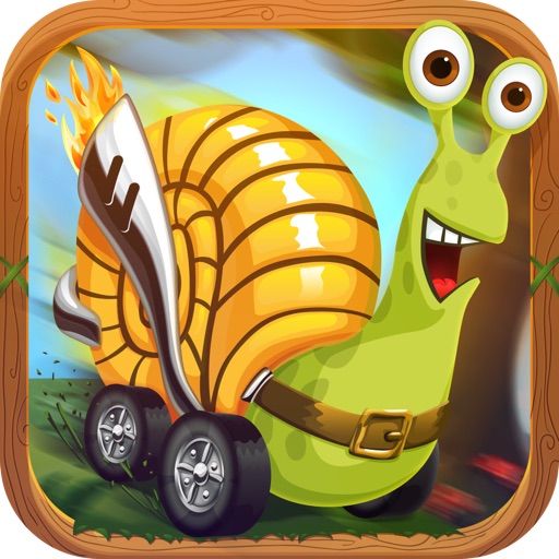 A Snail on Wheels - Turbo Charged Speed Adventure Icon