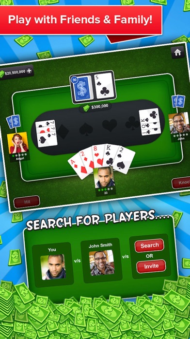 Tonk! Multiplayer Card Game Free screenshot 3