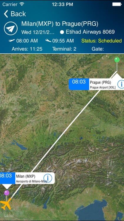 Milan-Malpensa Airport Pro (MXP) + Flight Tracker