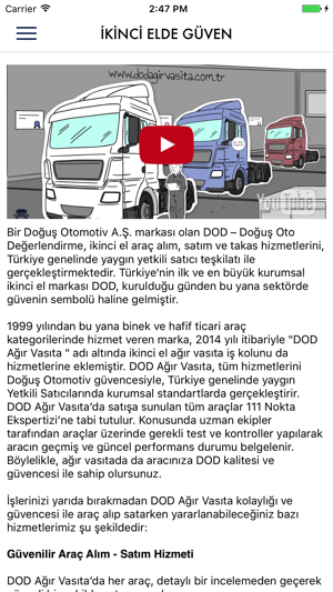 Dod Agir Vasita On The App Store