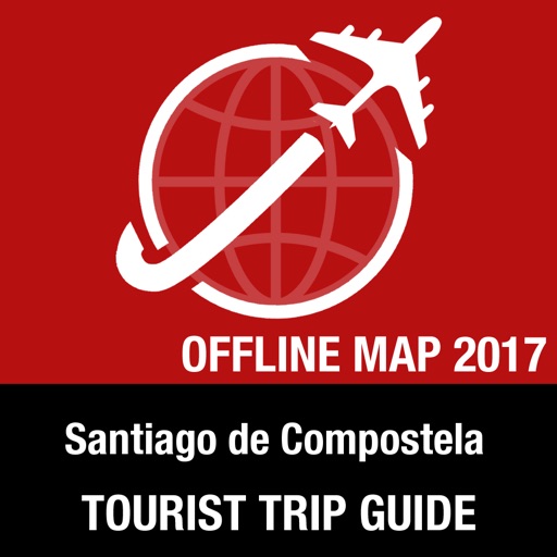 Santiago de Compostela Tourist Guide + Offline Map icon