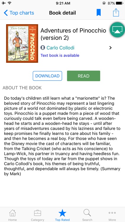 Audio Book from Librivox
