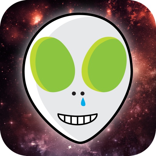 Aliens Fly - Alien head flying in 2048 iOS App