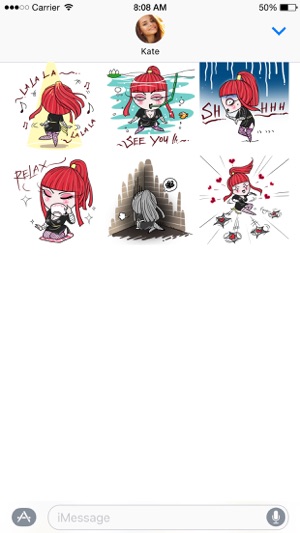 Aiko the Love Ninja stickers(圖5)-速報App