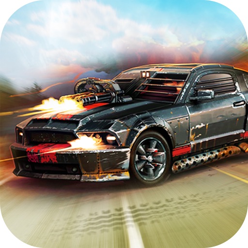 Death Drive 3D : Car Racing and  Car Shooting game Icon