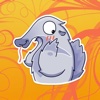 Cool Anteater Emotions Stickers Pack for iMessage