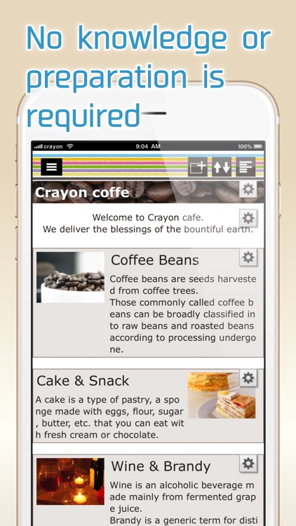 Crayon – Create a website