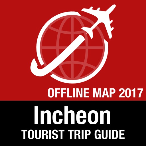 Incheon Tourist Guide + Offline Map icon