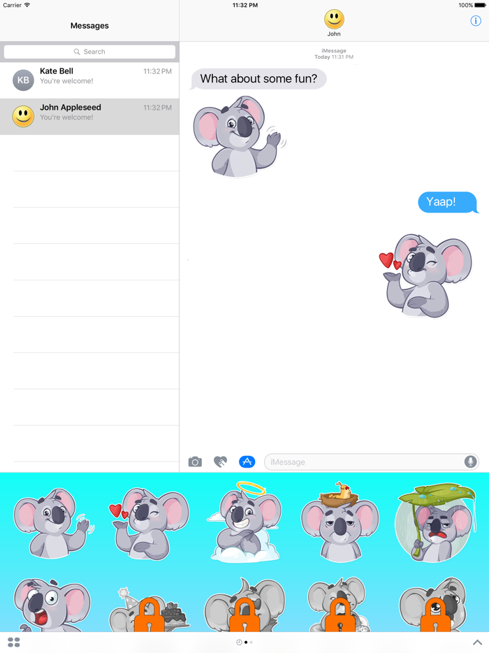 Koala Adventures Stickers