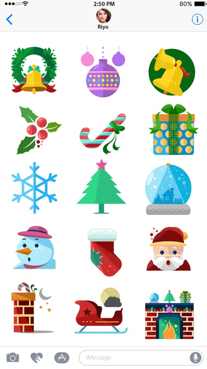 Christmas Holiday Countdown Stickers!