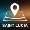 Saint Lucia, Offline Auto GPS