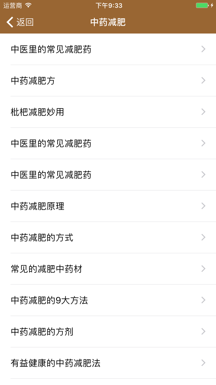 中医减肥大全 - 最安全的减肥方法 screenshot 2