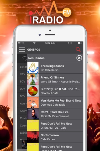 iRadio FM Música y Radio screenshot 4