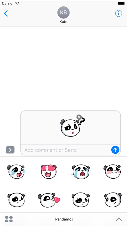 Pandamoji - Emoji Panda Stickers for iMessage