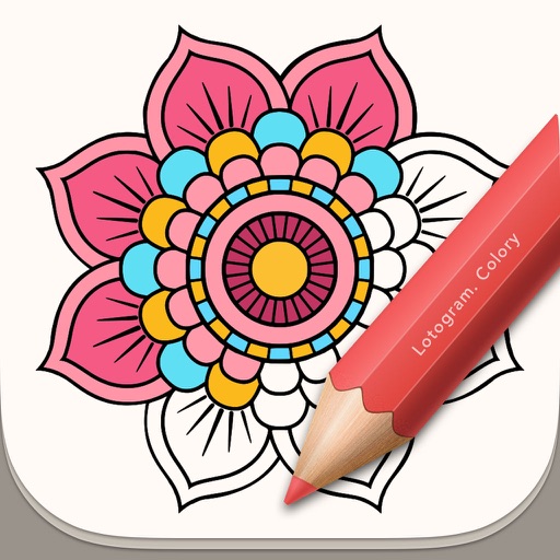 Colory.me - Coloring Book Page for Adults icon