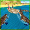 Wild Crocodile Beach Attack 3D