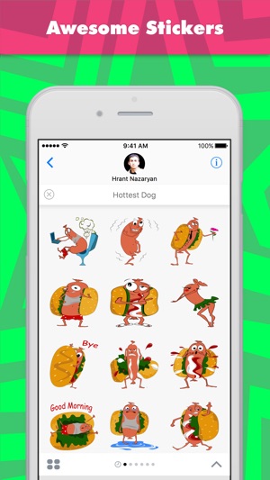 Hottest Dog stickers by Hrant