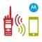 Mobile Wireless Dispatch (MWD) for the MOTOBRIDGE Interoperability Platform enables users to PTT with two-way radio users, monitor up to 4 channels at once with volume per channel, patch users from any connected radio system, and change the configuration (virtual control) of supported connected donor radios - all subject to established user privileges and priority