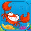 Icon Sea Ocean Animals Jigsaw Puzzle Game For kids