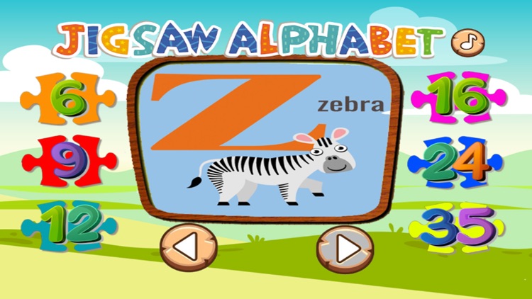 ABC Animal Puzzle Jigsaw-Kid English Learning Free