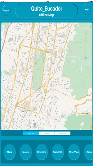 Quito Eucador Offline City Maps with Nav